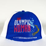 Vintage 1996 Atlanta Olympics Olympic woman Avon Cultural Hat