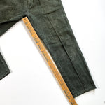 Vintage 90's Wrangler Military Green Denim Made in USA Jeans