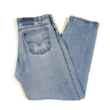 Vintage 90's Levis 505 Irregular Orange Tab Denim Jeans