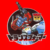 Vintage 2002 Transformers Hasbro Optimus Prime Robot T-Shirt