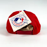 Vintage 90's Philadelphia Phillies MLB Logo 7 Snapback Baseball Hat