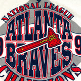 Vintage 1992 Atlanta Braves Back to Back Champs Worled Series MLB T-Shirt