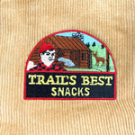 Vintage 80's Trails Best Snacks Corduroy K Brand Workwear Jacket - CobbleStore Vintage
