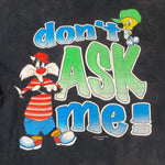 Vintage 1997 Looney Tunes Tweety Bird Dont Ask Me Freeze T-Shirt